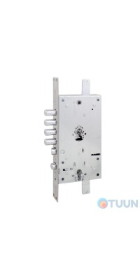 Securemme 2533DCR0328CXX Lock 4-corner right, steel latch