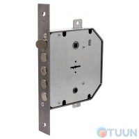 BRUNO BR-42-L Mortise lock 5cl nickel left BRUNO BR-42-L Mortise lock 5cl nickel left