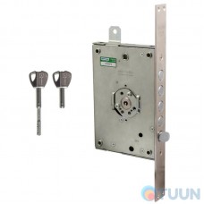 Mottura Art. 3D771R80005CS 4-bolt lock with deadbolt, right folding key