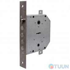 BRUNO BR-42-R mortise lock 5cl nickel right