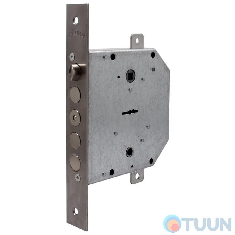 BRUNO BR-42-R mortise lock 5cl nickel right