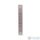 BRUNO BR-3.2 mortise lock, left, 5 keys, nickel