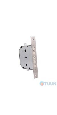 BRUNO BR-3.2 mortise lock, left, 5 keys, nickel