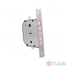 BRUNO BR-3.2 mortise lock, left, 5 keys, nickel
