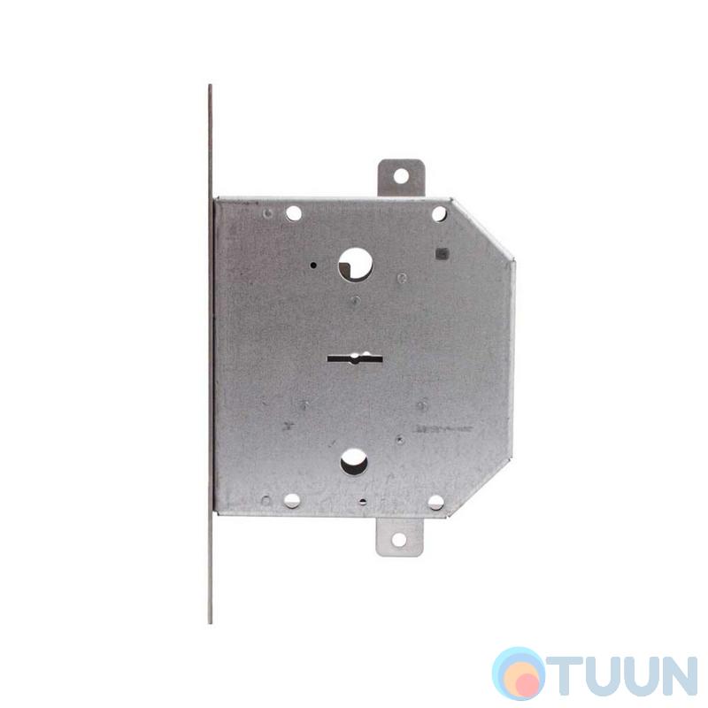 BRUNO BR-3.2 mortise lock, left, 5 keys, nickel