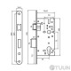 Comit Art.CТ7255 Cylinder lock with latch