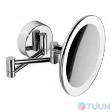 Colombo B9751 Round hanging mirror with backlight chrome