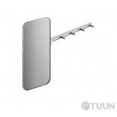 Colombo W4925 Plus Hanging mirror + Hanger with four hooks chrome