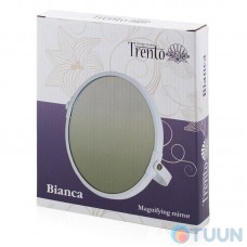 Дзеркало на підставці біле Trento Bianca