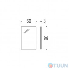 Colombo B2008 Link Rectangular Mirror