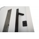 Entrance door ABWEHR with thermal break model Ufo Black COTTAGE (496)