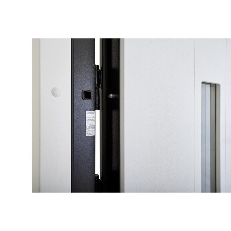 Entrance door ABWEHR with thermal break model Ufo Black COTTAGE (496)