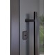 Entrance door ABWEHR with thermal break model Ufo Black COTTAGE (496)