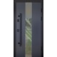 Entrance door ABWEHR with thermal break model Ufo Black COTTAGE (496)