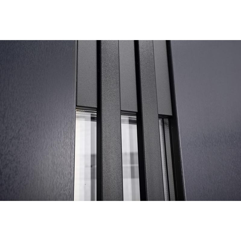 ABWEHR entrance door with thermal break, Revolution model, Termix configuration (LP6)