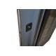 Entrance door ABWEHR with thermal break model Ufo Black COTTAGE (496)