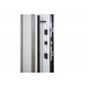 Entrance door ABWEHR with thermal break model Ufo Black COTTAGE (496)