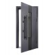 ABWEHR entrance door with thermal break, Revolution model, Termix configuration (LP6)