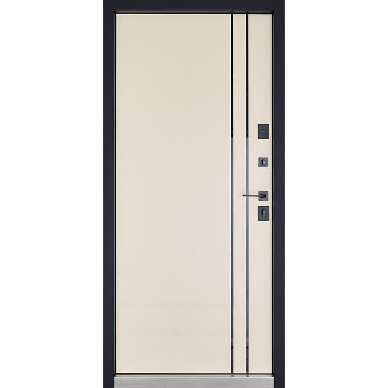 ABWEHR entrance door with thermal break, Supreme model, Termix configuration (LP12)