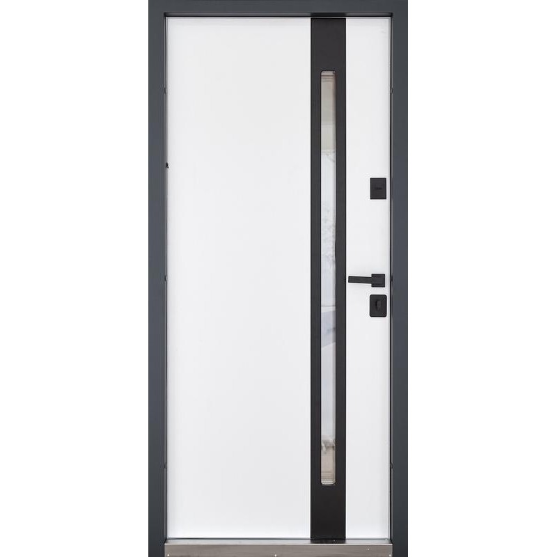 ABWEHR entrance door Nordi Glass, Defender configuration (506)