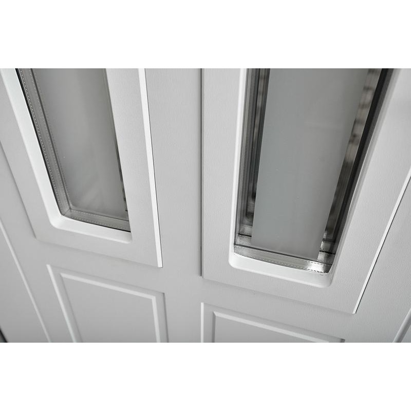 Entrance door ABWEHR with glass model Country NeoGlass COTTAGE (552)