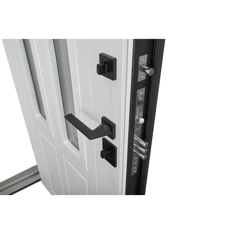 Entrance door ABWEHR with glass model Country NeoGlass COTTAGE (552)
