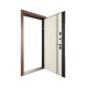ABWEHR entrance door with thermal break, Supreme model, Termix configuration (LP12)