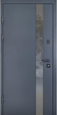 ABWEHR entrance door Nordi Glass, Defender configuration (506)