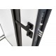 ABWEHR entrance door Nordi Glass, Defender configuration (506)