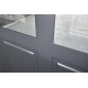 Entrance door ABWEHR with glass model Country NeoGlass COTTAGE (552)