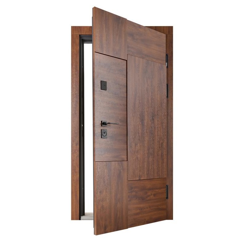 ABWEHR entrance door with thermal break, Supreme model, Termix configuration (LP12)