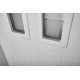 Entrance door ABWEHR with glass model Country NeoGlass COTTAGE (552)