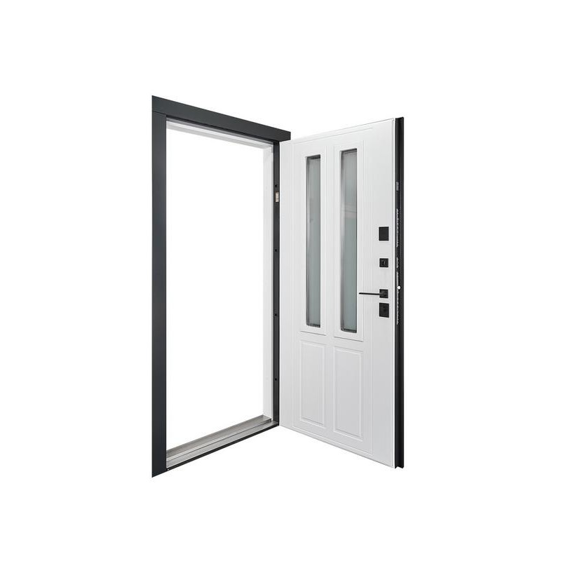 Entrance door ABWEHR with glass model Country NeoGlass COTTAGE (552)