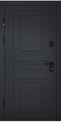 ABWEHR entrance door with thermal break model Scandi, COTTAGE configuration (498)