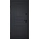 ABWEHR entrance door with thermal break model Scandi, COTTAGE configuration (498)