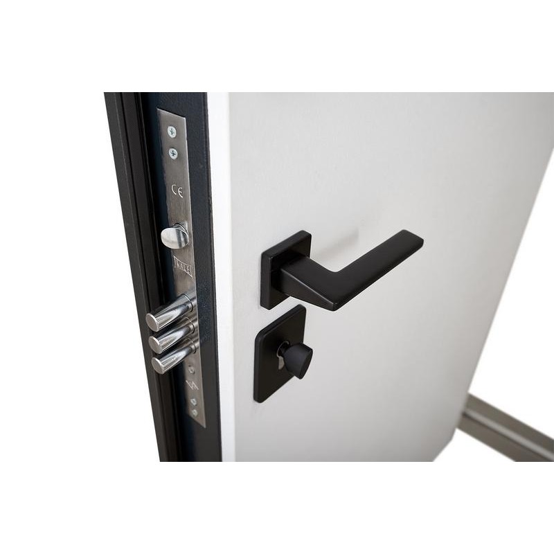 ABWEHR entrance door with thermal break model Scandi, COTTAGE configuration (498)