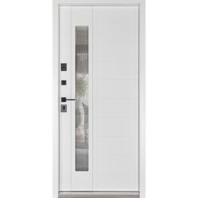 Entrance door ABWEHR with thermal break model Ufo COTTAGE (367)