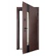 ABWEHR entrance door with thermal break model Tower, Termix configuration (527)