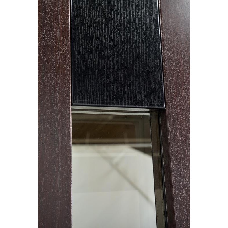 ABWEHR entrance door with thermal break model Tower, Termix configuration (527)