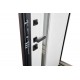 ABWEHR entrance door with thermal break model Tower, Termix configuration (527)