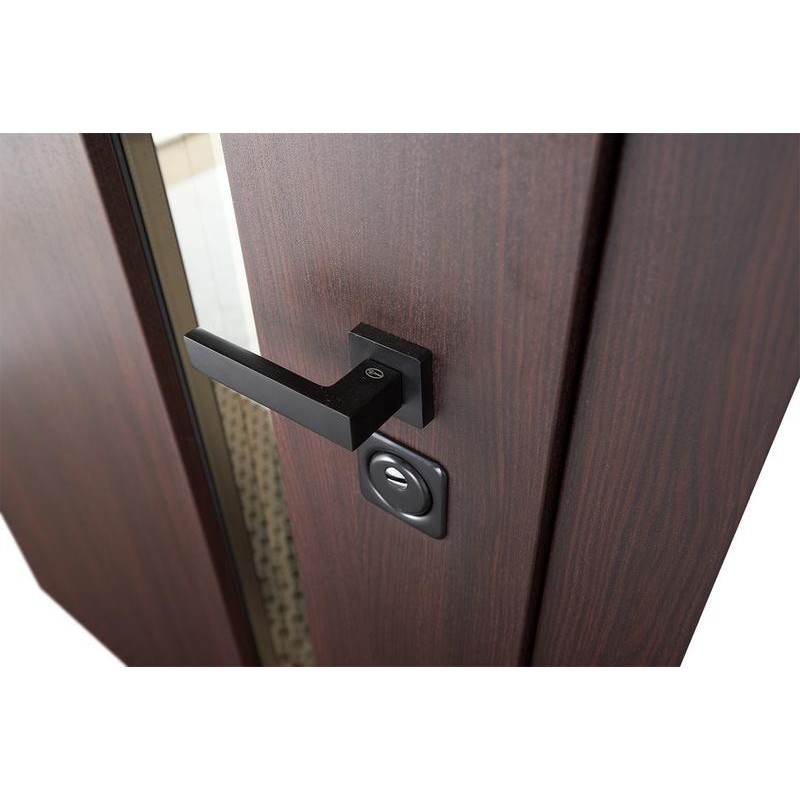 ABWEHR entrance door with thermal break model Tower, Termix configuration (527)