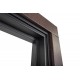 ABWEHR entrance door with thermal break model Tower, Termix configuration (527)