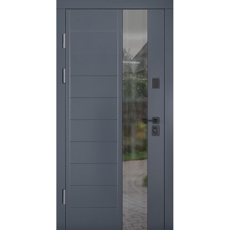Entrance door ABWEHR with thermal break model Ufo COTTAGE (367)