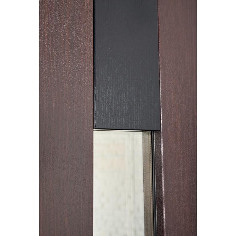 ABWEHR entrance door with thermal break model Tower, Termix configuration (527)