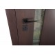 ABWEHR entrance door with thermal break model Tower, Termix configuration (527)