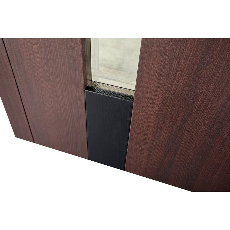 ABWEHR entrance door with thermal break model Tower, Termix configuration (527)