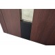 ABWEHR entrance door with thermal break model Tower, Termix configuration (527)
