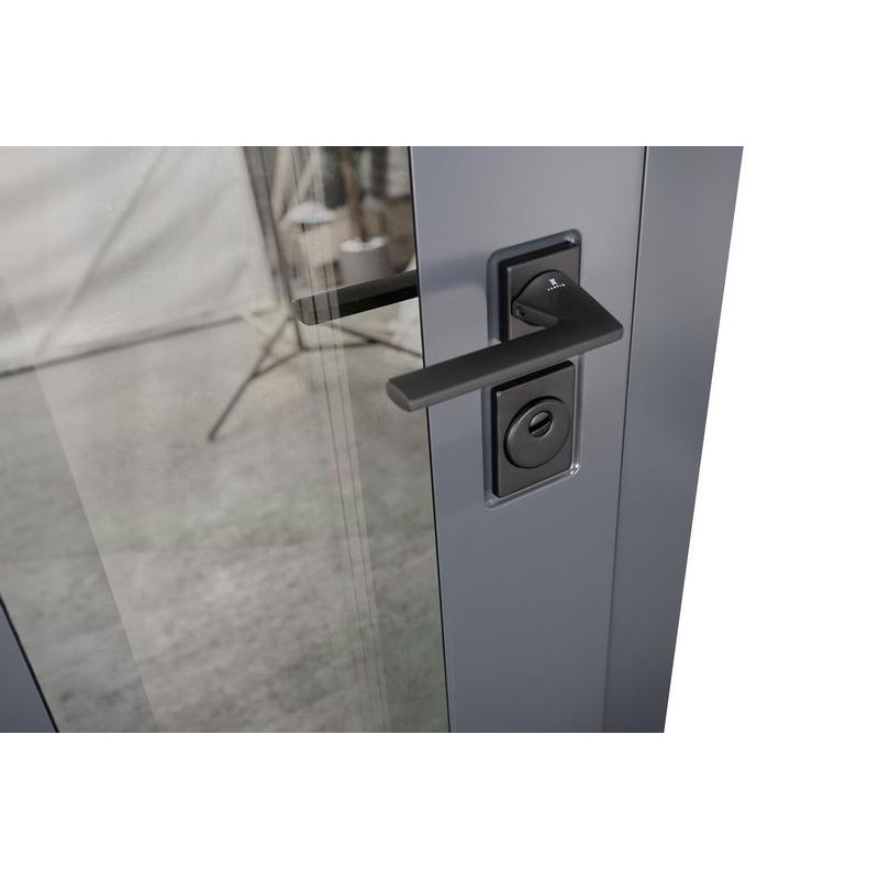 Entrance door ABWEHR with thermal break model Ufo COTTAGE (367)