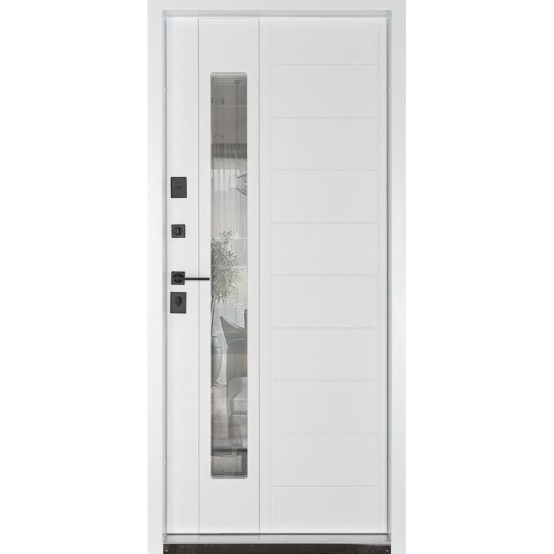 Entrance door ABWEHR with thermal break model Ufo COTTAGE (367)