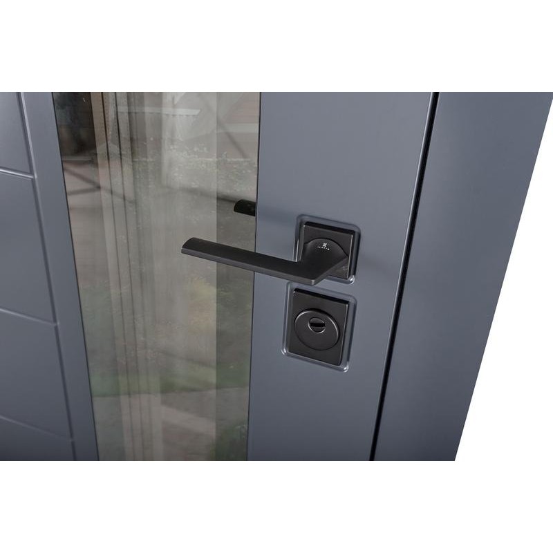 Entrance door ABWEHR with thermal break model Ufo COTTAGE (367)